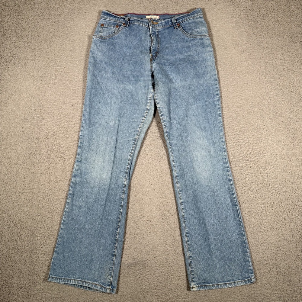 Levis Jeans Womens 12 30x31 Blue 550 Relax Bootcut 5 Pocket Denim Casual Preppy